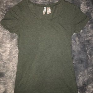 Green Divided tee